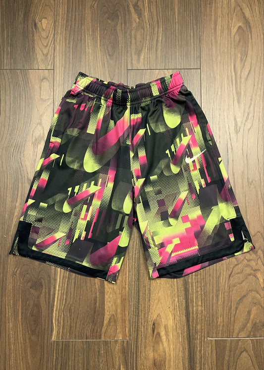 Αθλητικό, Εμπριμέ Γυναικείο Σορτς NIKE Dri - Fit (Small)