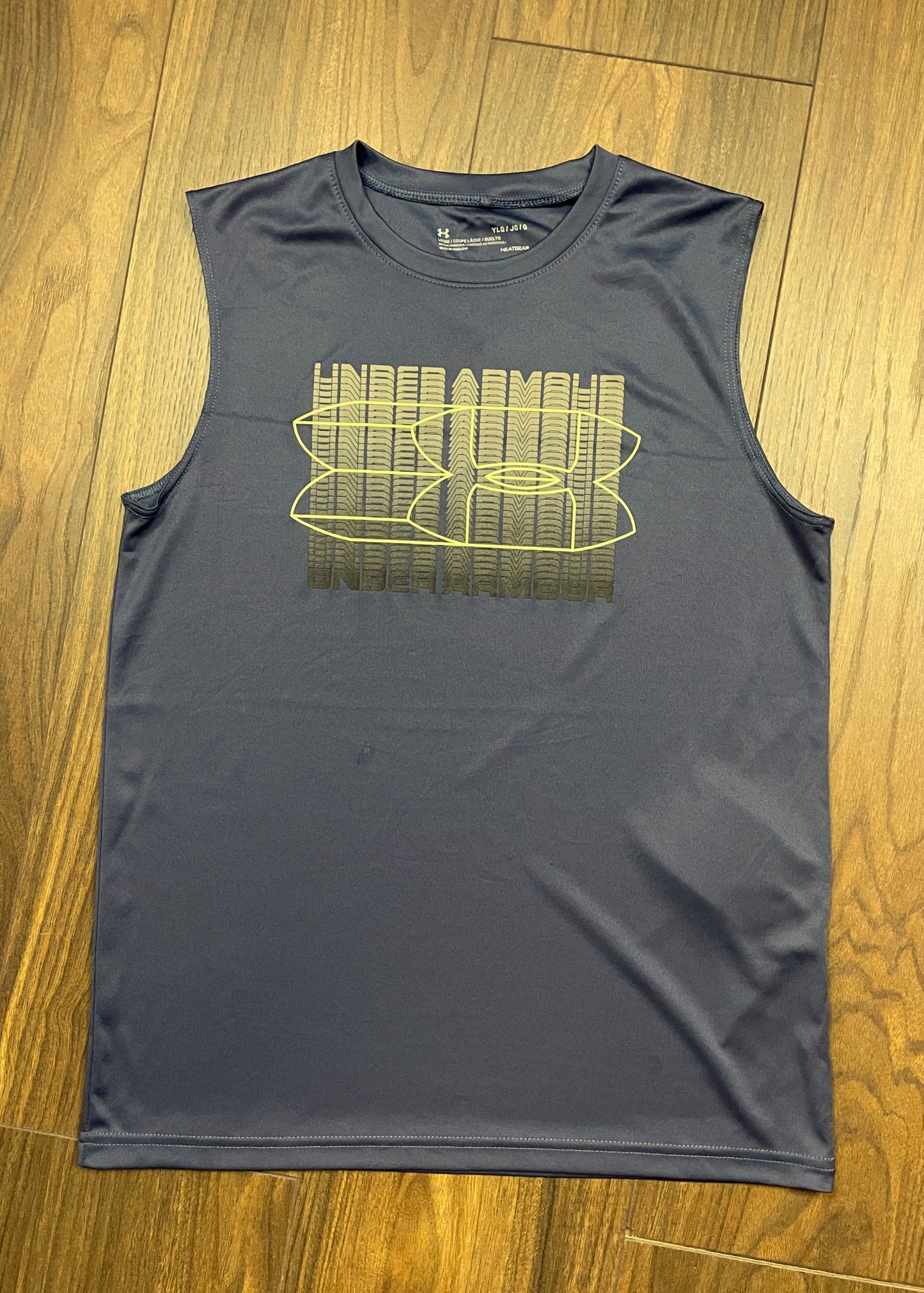 Αμάνικη, Αθλητική Γυναικεία Μπλούζα UNDER ARMOUR σε Πετρόλ χρώμα (Medium)