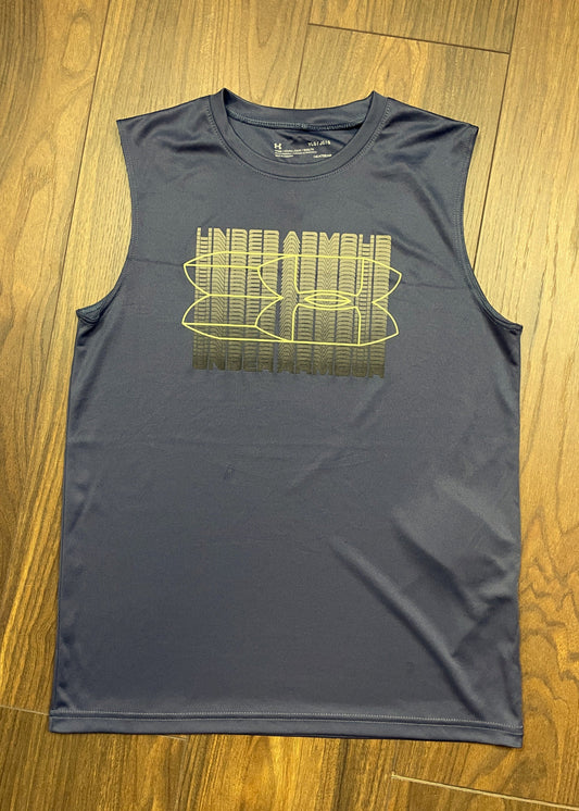 Αμάνικη, Αθλητική Γυναικεία Μπλούζα UNDER ARMOUR σε Πετρόλ χρώμα (Medium)