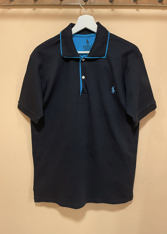 Ανδρική, Kοντομάνικη Μπλούζα -T-Shirt RALPH LAUREN Polo σε Μαύρο χρώμα (Large)