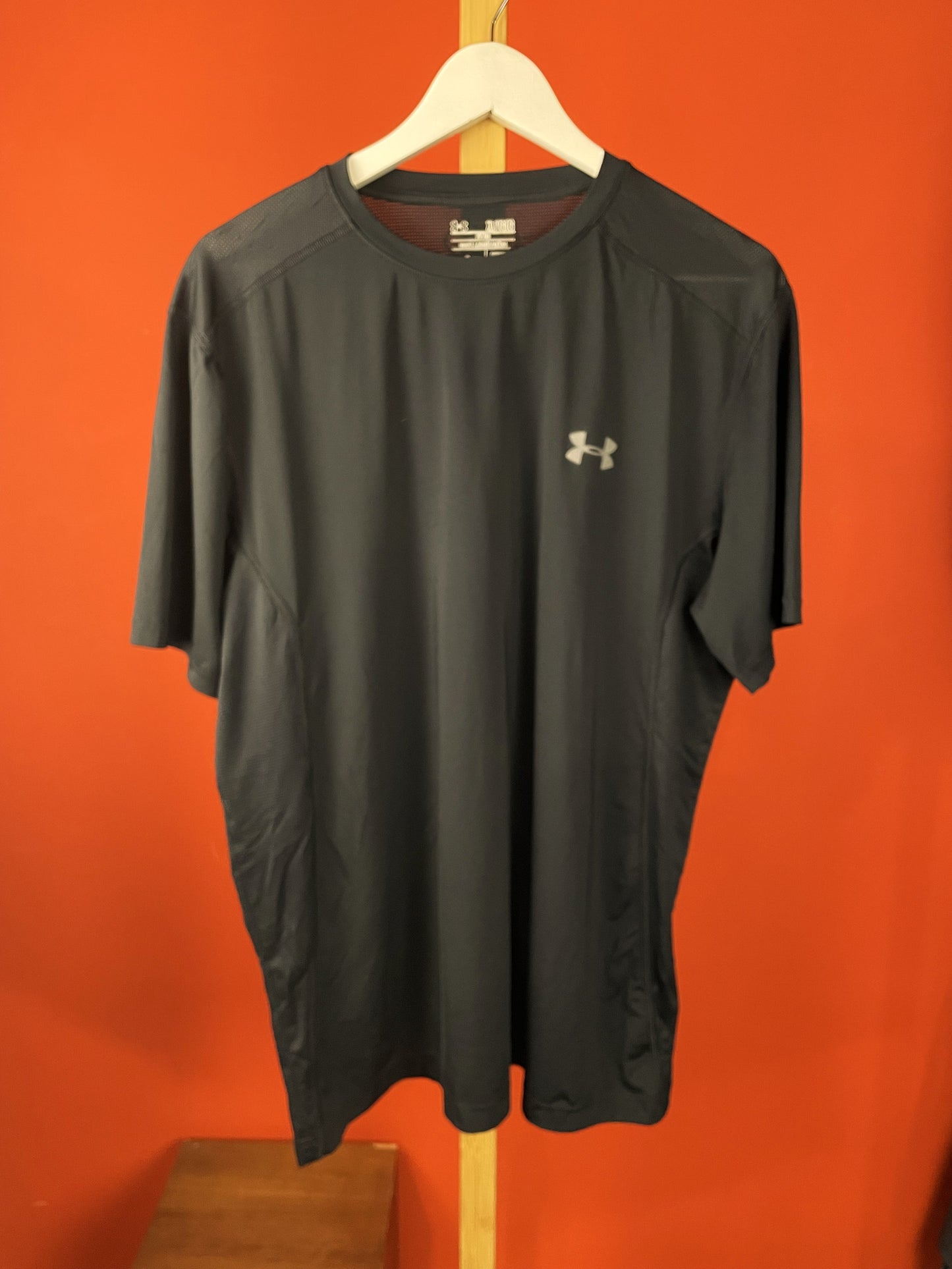 Ανδρική, Αθλητική Μπλούζα - Τ-Shirt UNDER ARMOUR σε Μαύρο χρώμα (XL-Fitted)