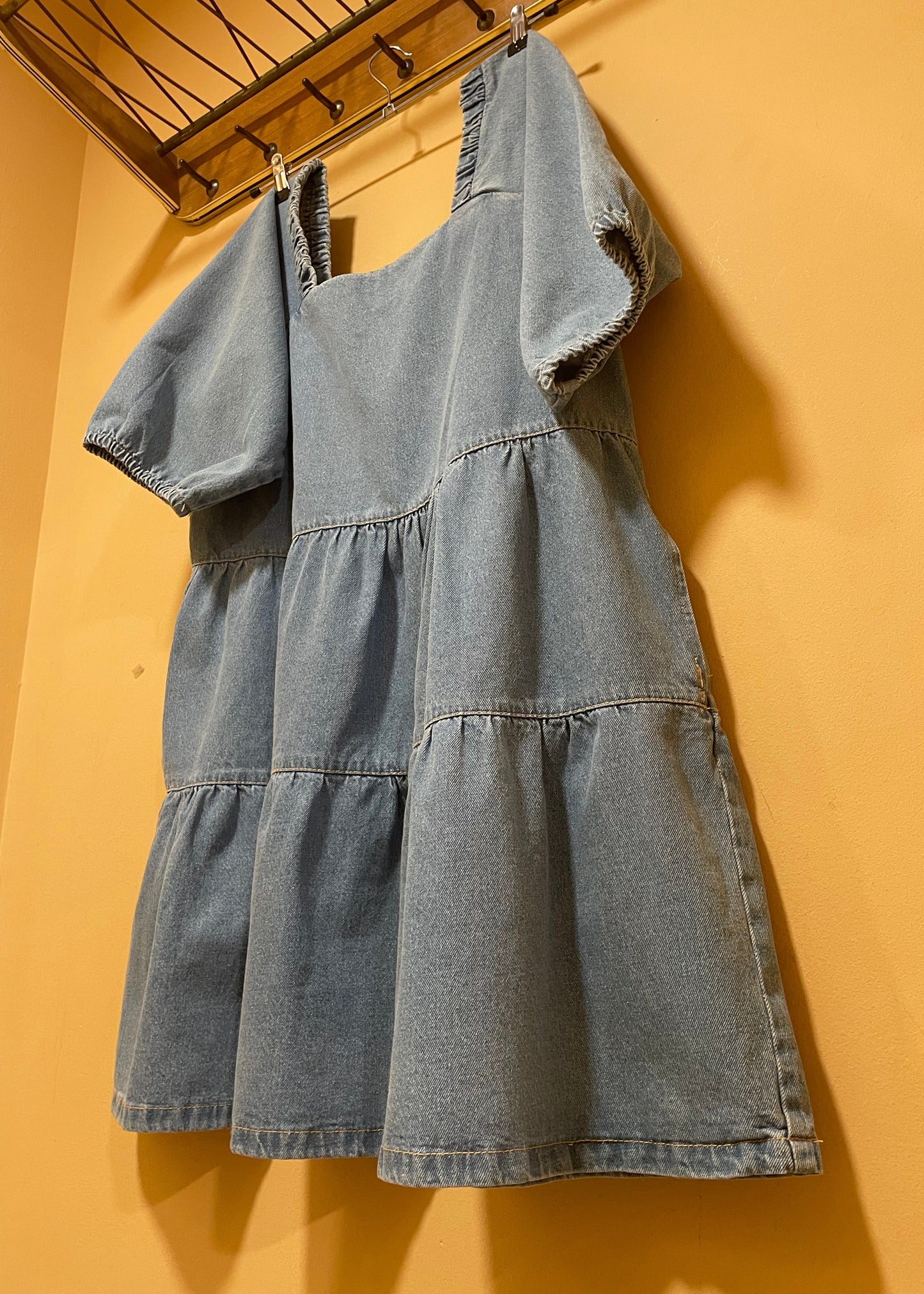 Τζιν Φόρεμα PRIMARK σε Ξεθωριασμένο Denim (2XL-48)