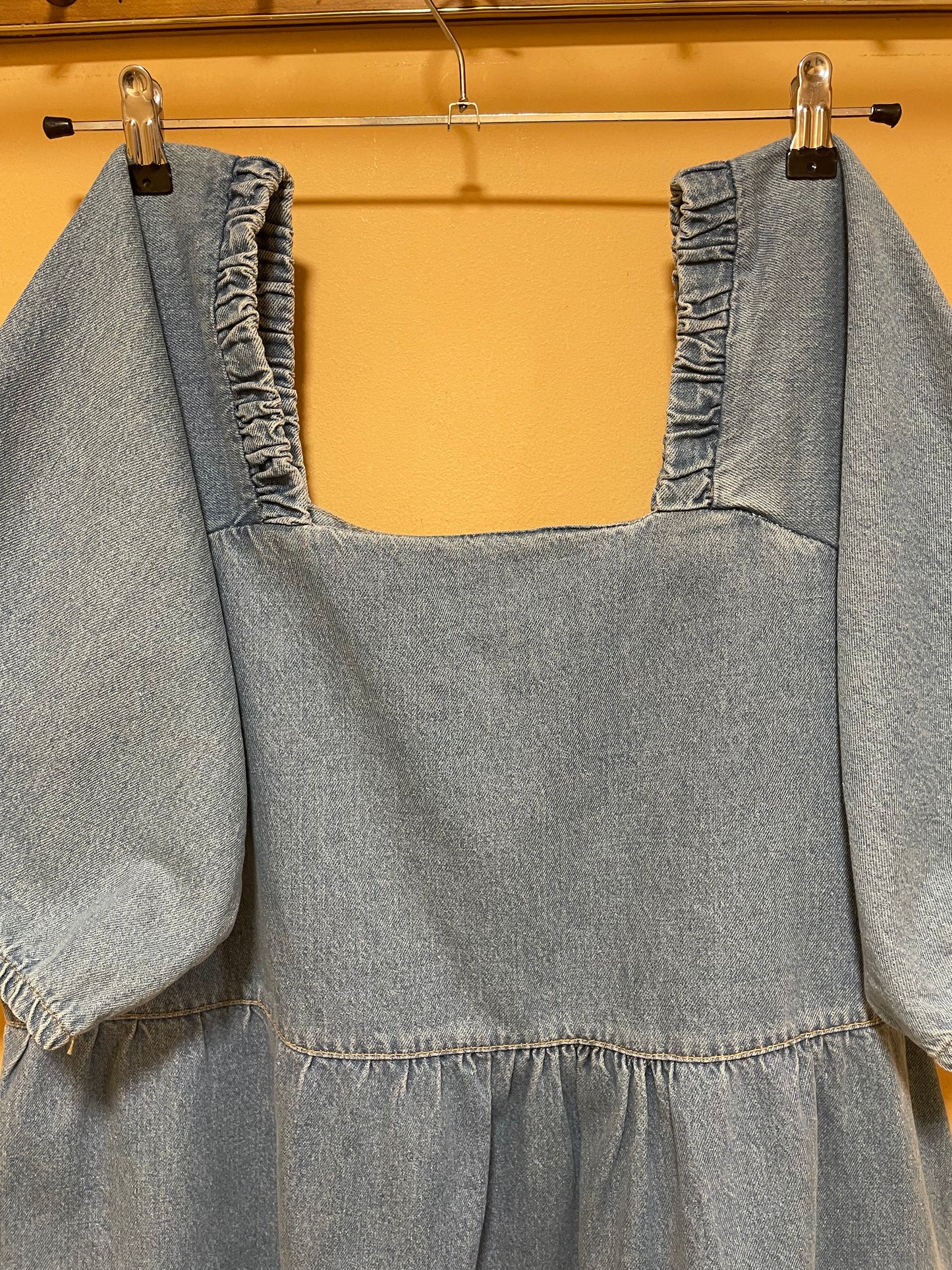 Τζιν Φόρεμα PRIMARK σε Ξεθωριασμένο Denim (2XL-48)