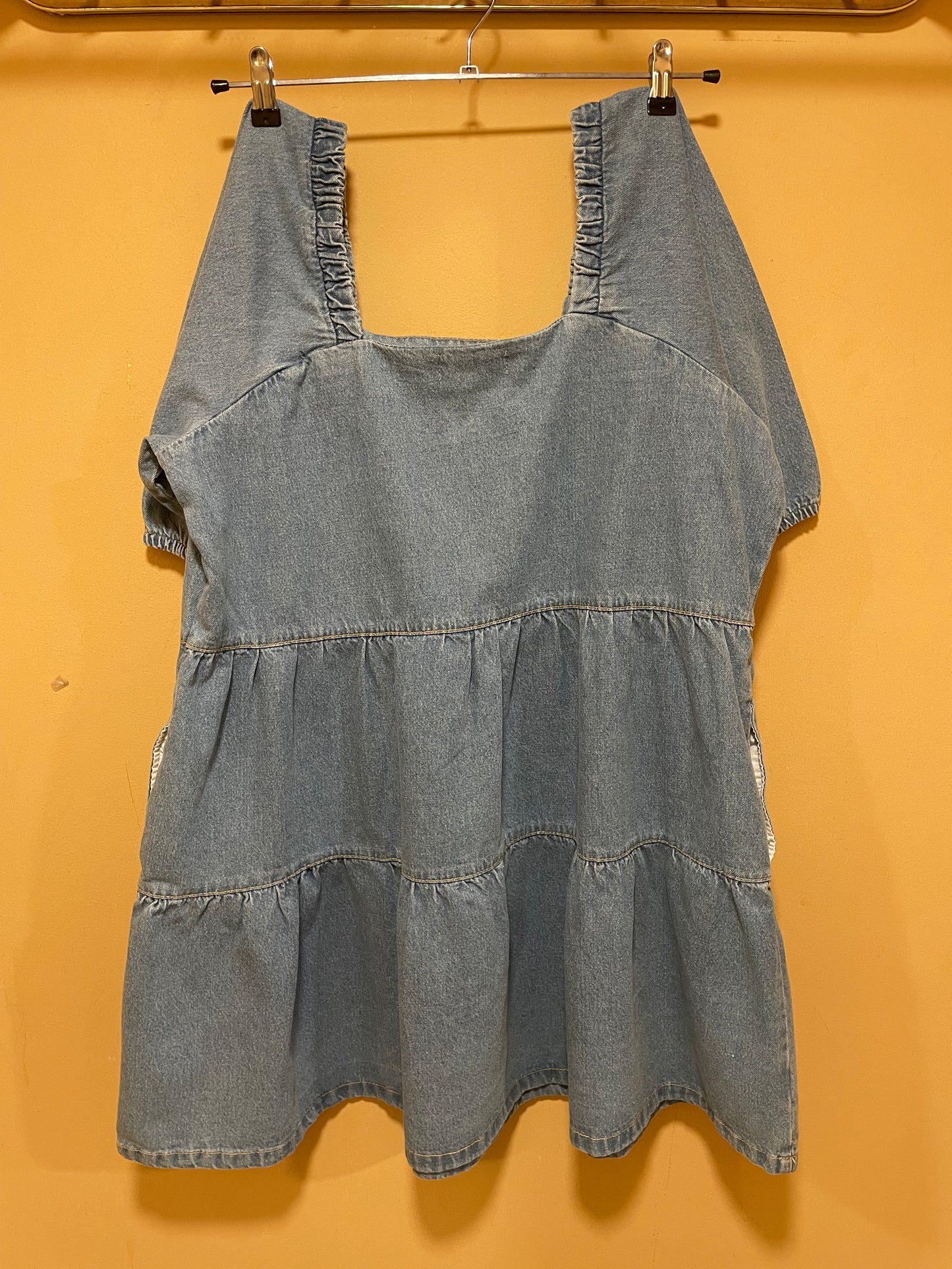 Τζιν Φόρεμα PRIMARK σε Ξεθωριασμένο Denim (2XL-48)