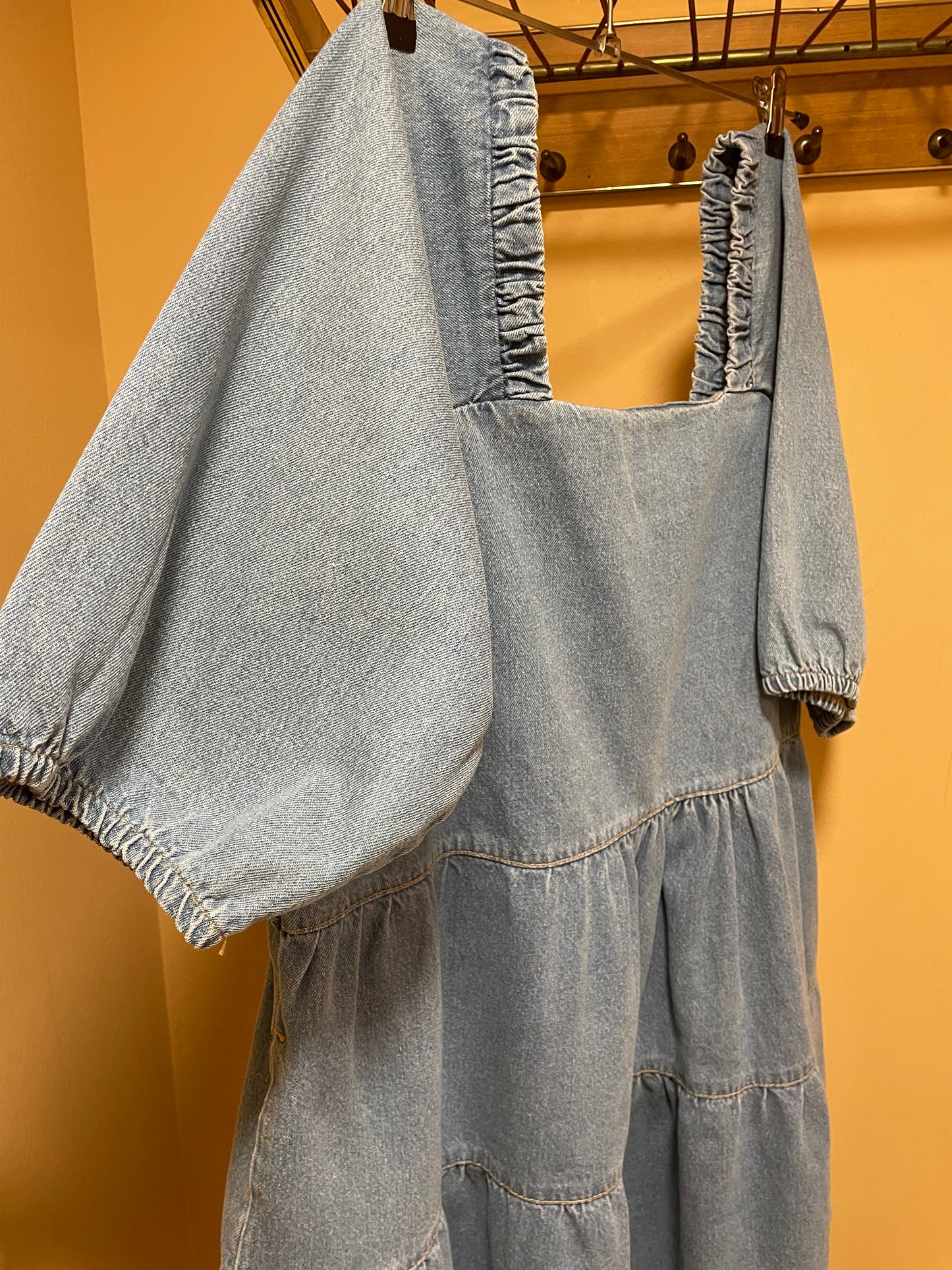 Τζιν Φόρεμα PRIMARK σε Ξεθωριασμένο Denim (2XL-48)