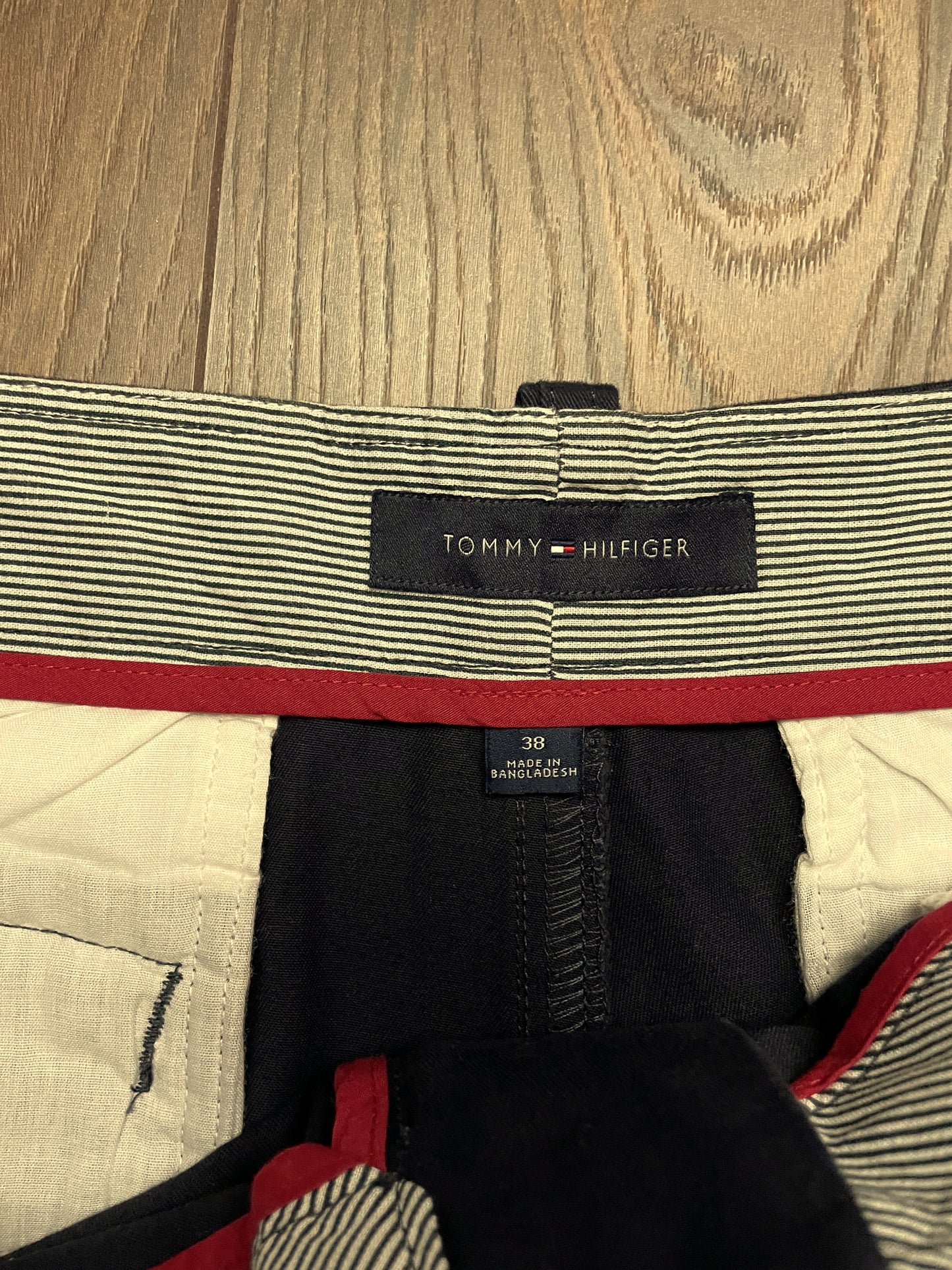 Ανδρική Βερμούδα TOMMY HILFIGER σε Σκούρο Μπλε χρώμα (No38)