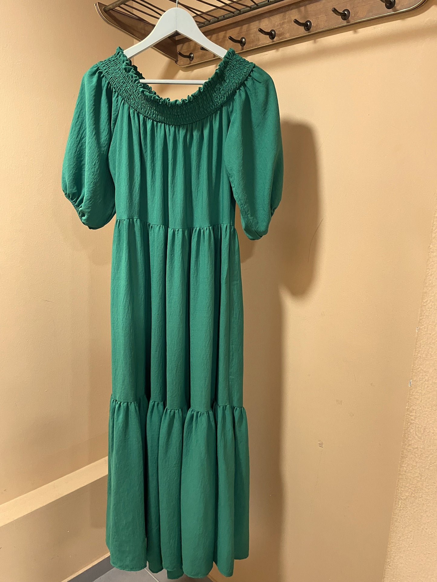 Maxi Φόρεμα F&F σε Πράσινο χρώμα (Medium)