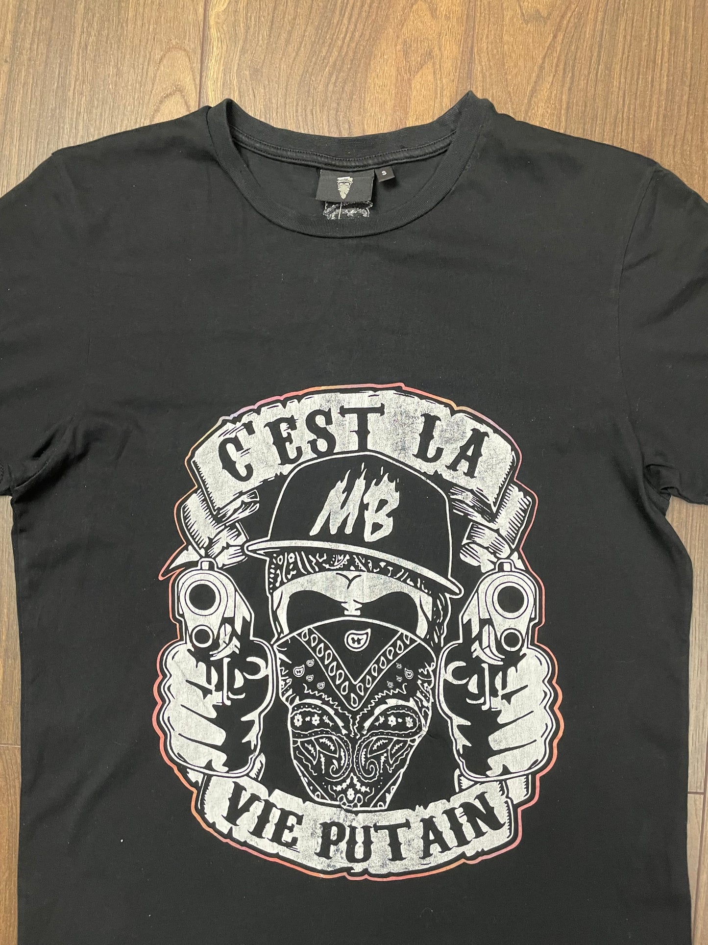 Ανδρική Κοντομάνικη Μπλούζα - T-Shirt MB σε Μαύρο χρώμα (Small)