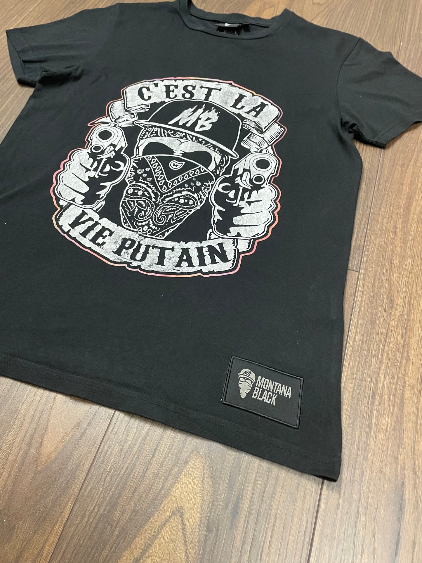 Ανδρική Κοντομάνικη Μπλούζα - T-Shirt MB σε Μαύρο χρώμα (Small)