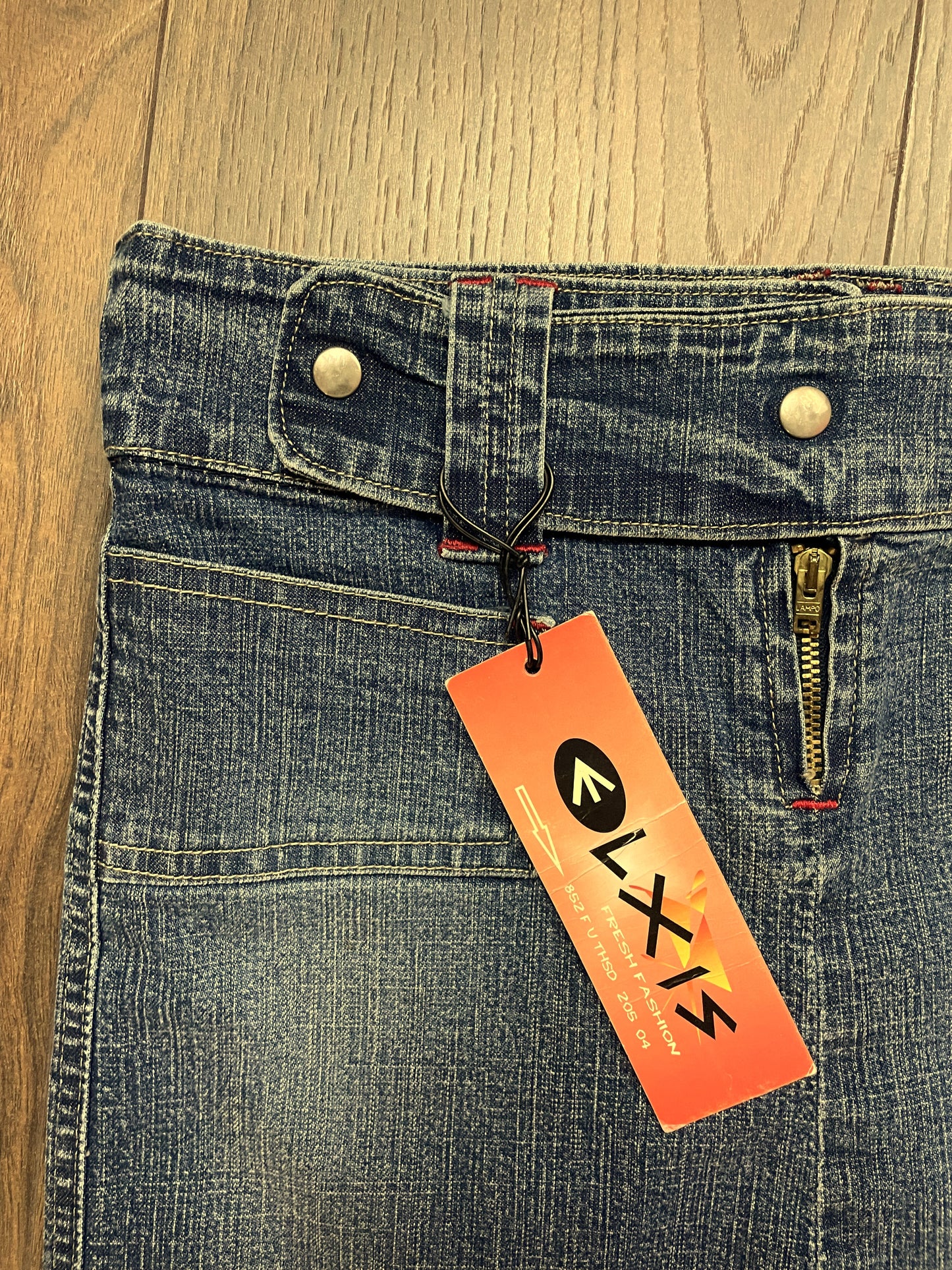 Dead Stock, Μίνι Τζιν Φούστα ELXIS σε Μπλε, ξεθωριασμένο χρώμα (Small)