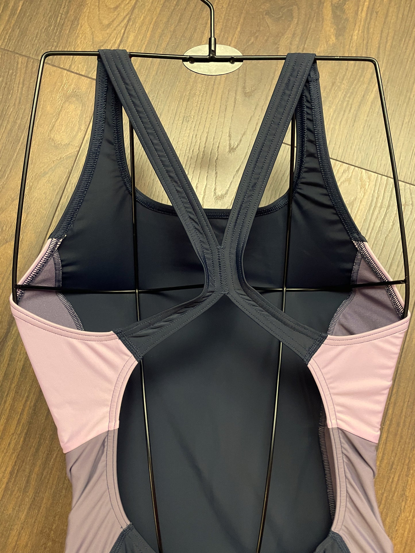 Stock, Ολόσωμο Γυναικείο Μαγιό ADIDAS σε Blue Black χρώμα (XS - 6)