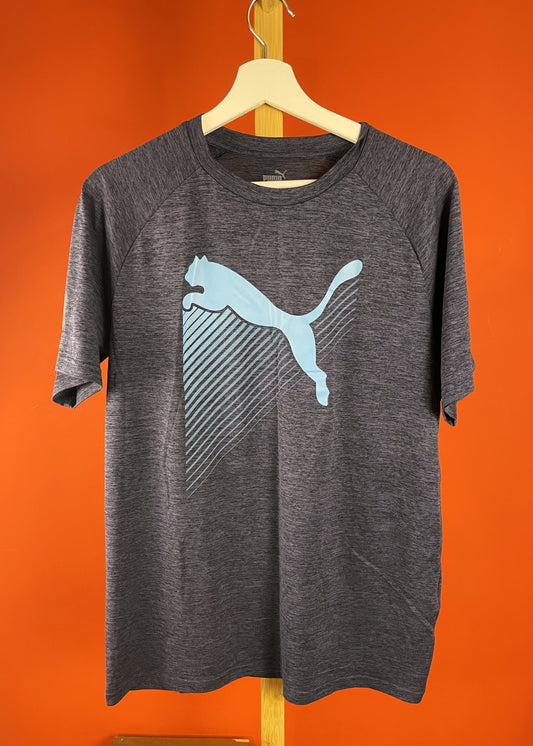 Ανδρική, Αθλητική Μπλούζα PUMA σε Μελιτζανί χρώμα (Medium)