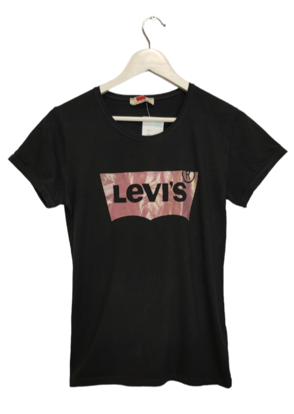Γυναικεία Μπλούζα - T-Shirt LEVI' S σε Μαύρο Χρώμα (Medium)