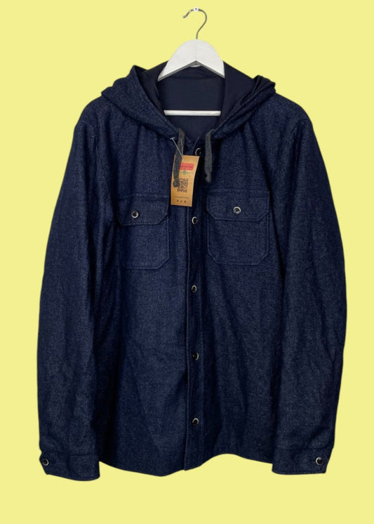 Ανδρικό Τζάκετ σε Σκούρο Μπλε χρώμα (Medium)