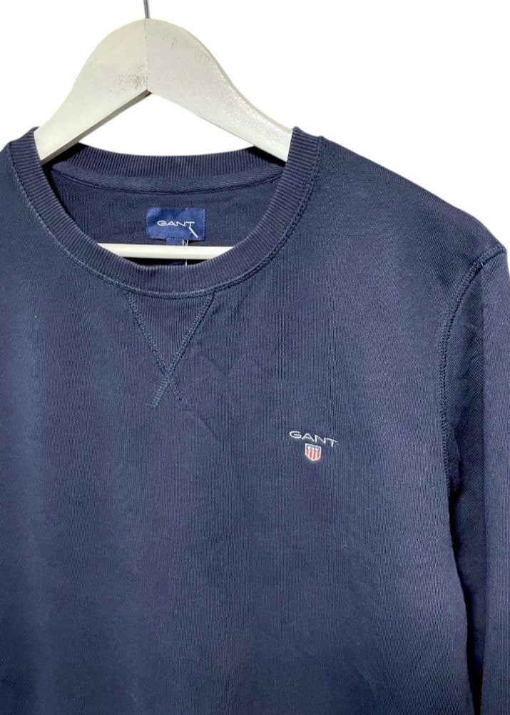 Ανδρική Μπλούζα/Πουλόβερ GANT σε Σκούρο Μπλε χρώμα (Medium)