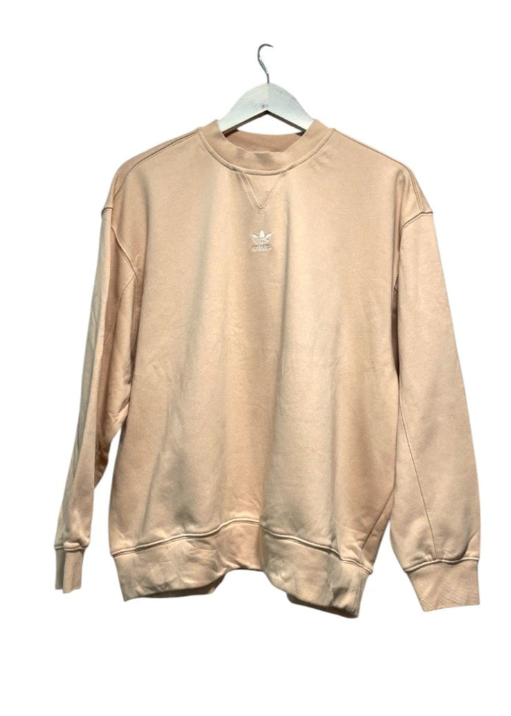 Γυναικεία Φούτερ Μπλούζα ADIDAS σε Ανοιχτό Ροδακινί χρώμα (Small)