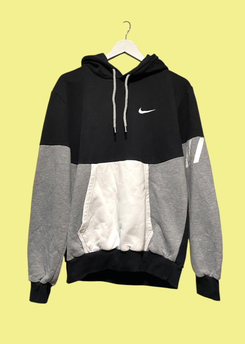 Γυναικεία Φούτερ Μπλούζα NIKE σε Μαύρο-Γκρι χρώμα (Large)