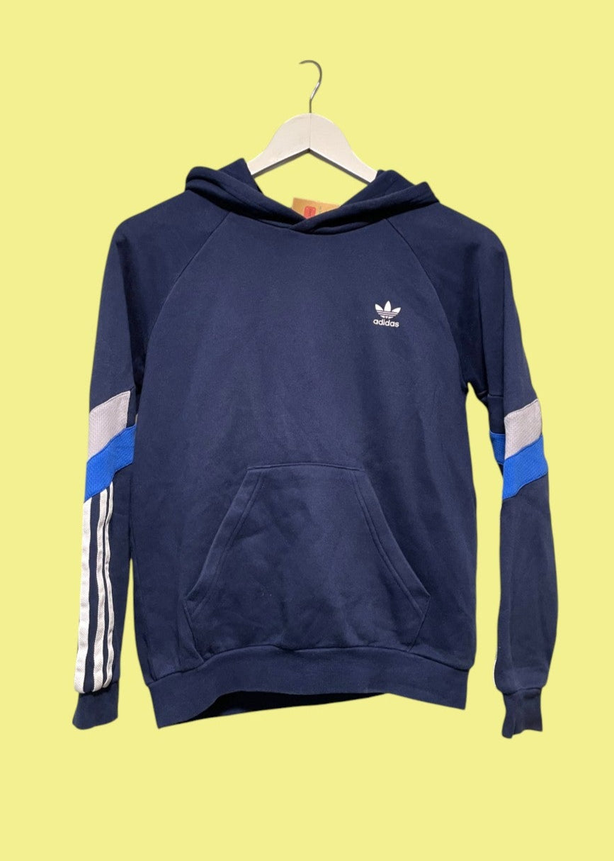 Γυναικεία Φούτερ Μπλούζα ADIDAS σε Σκούρο Μπλε χρώμα (XS)