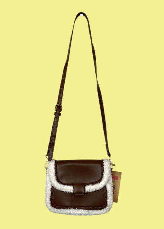 Γυναικείο Τσαντάκι Ώμου σε Καφέ χρώμα