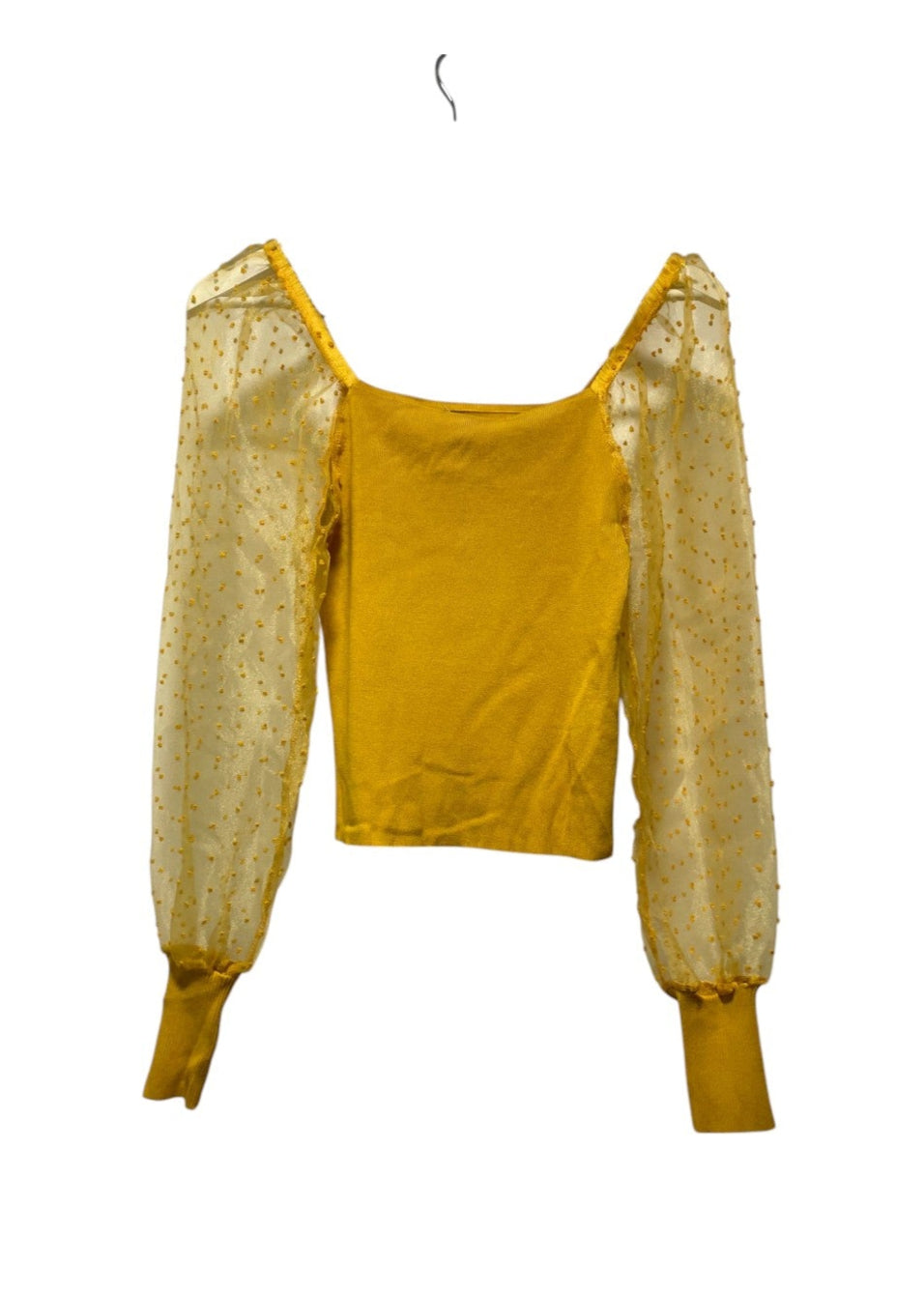 Stock Γυναικεία Μπλούζα CANDIDA σε Μουσταρδί χρώμα (XS)