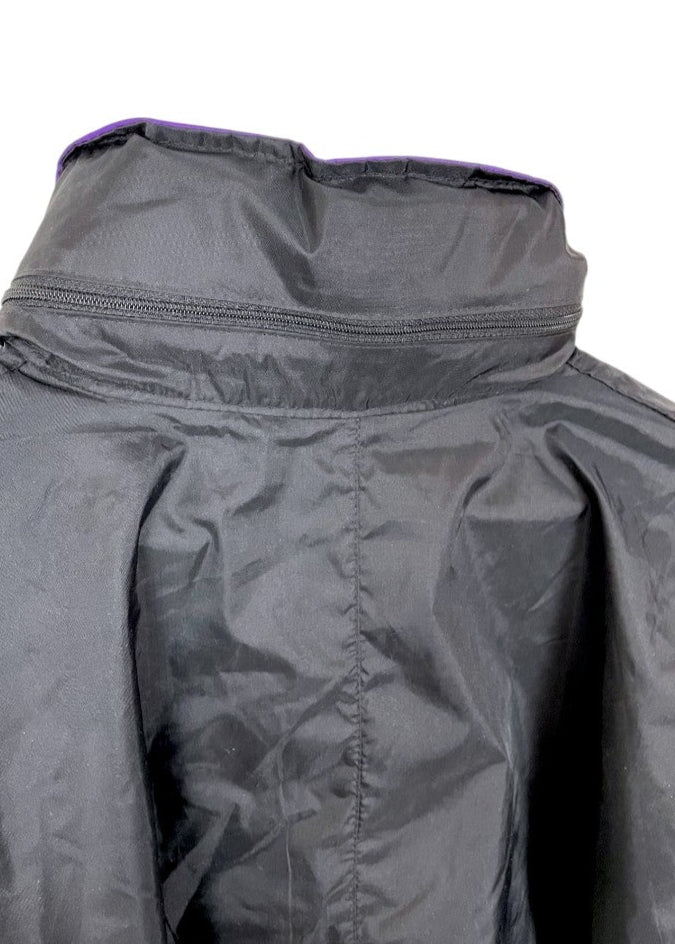 Ανδρικό Ελαφρύ Αθλητικό Τζάκετ σε Μαύρο/ Μωβ χρώμα (Large)