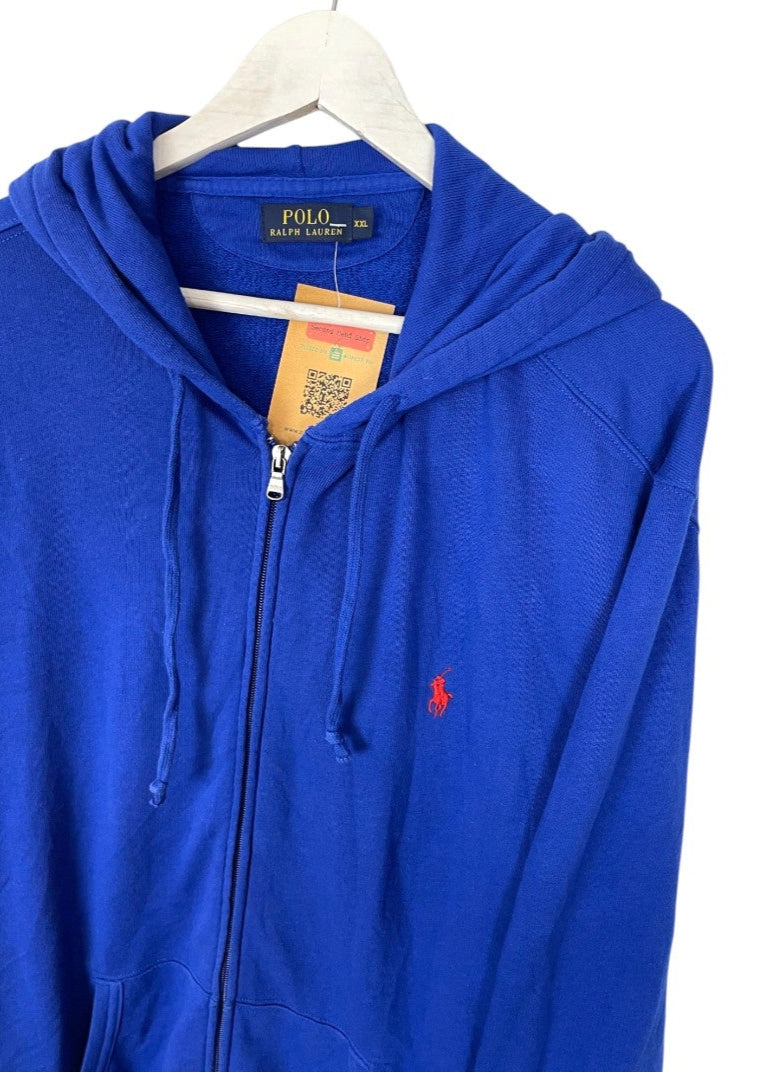 Ανδρική Ζακέτα POLO RALPH LAUREN με ψιλή πλέξη σε Μπλε Ηλεκτρίκ (2XL)