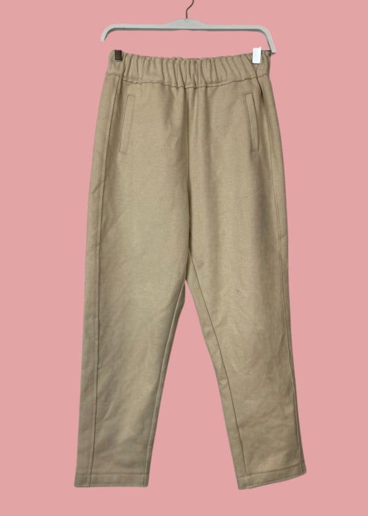 Γυναικεία Σπορ/Casual Παντελόνι SASA σε Nude χρώμα (S/M)