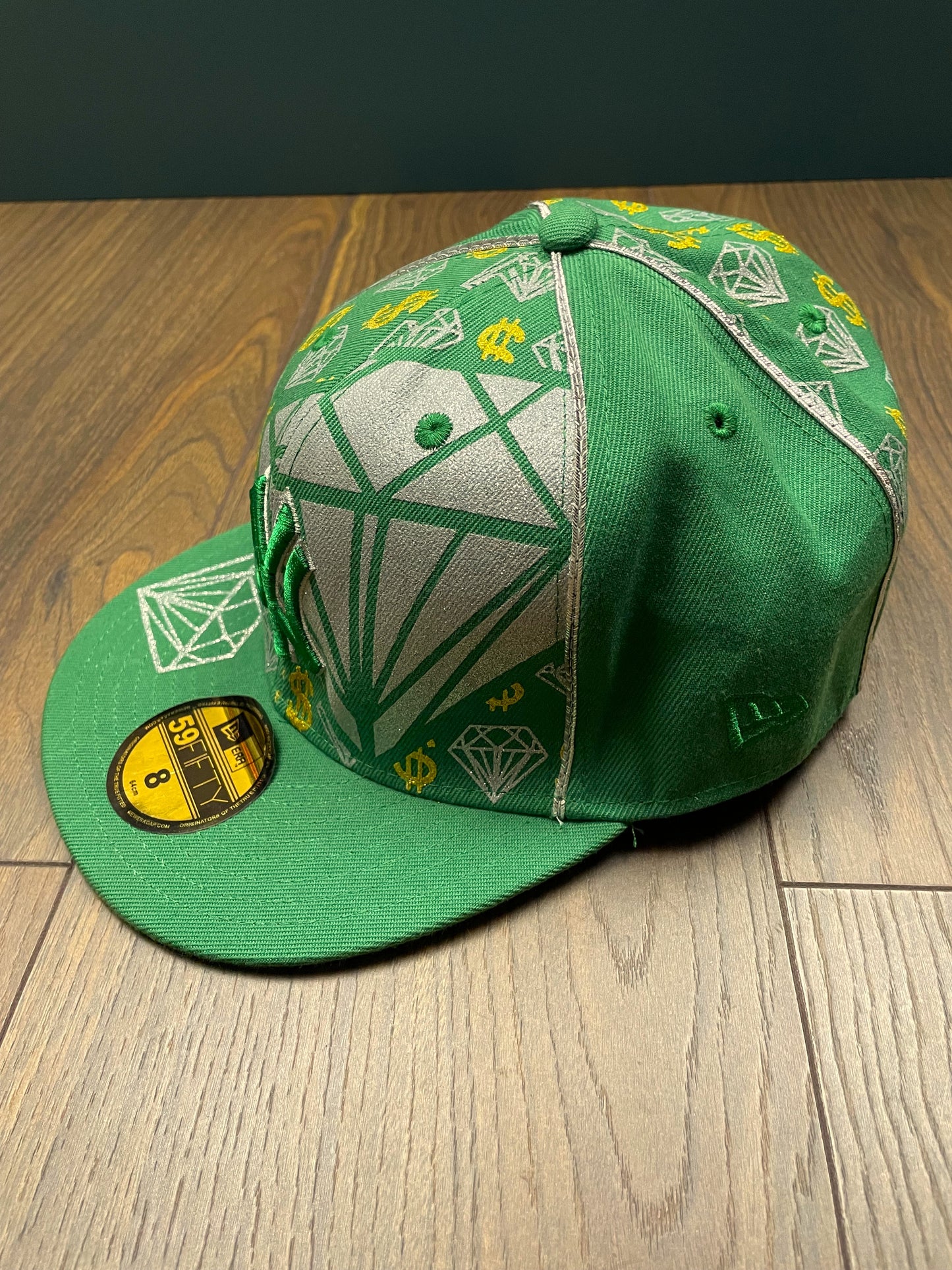 Ανδρικό Καπέλο Τζόκεϊ GENUINE MERCHANDISE New Era σε Πράσινο χρώμα