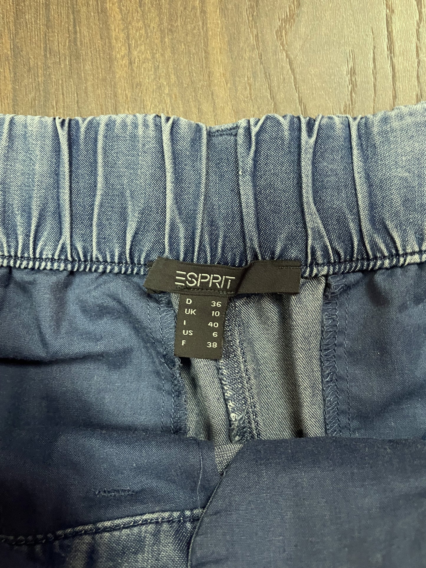 Παντελόνα ESPRIT σε Μπλε χρώμα (Small-36 - Σχετικά άνετη γραμμή)