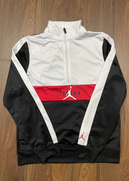 Γυναικεία Αθλητική Μπλούζα JORDAN σε Ασπρόμαυρο - Κόκκινο χρώμα (Medium)