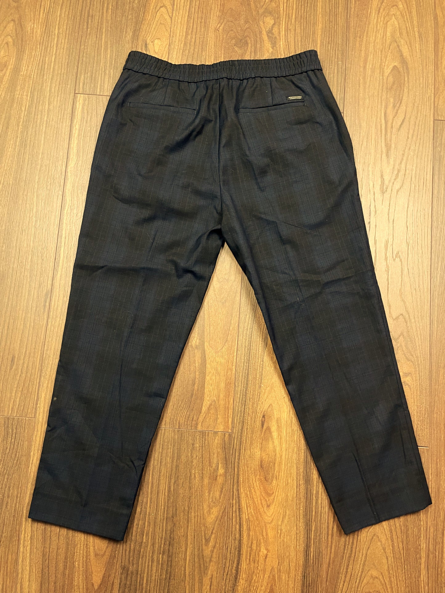 Ανδρικό, Κλασικό Παντελόνι SCOTCH & SODA σε Σκούρο Μπλε - Μαύρο χρώμα (No 34)