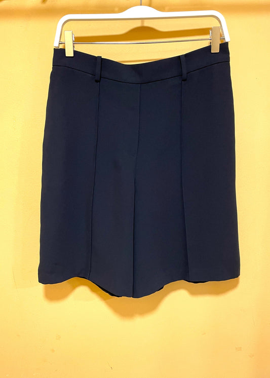 Κομψή Γυναικεία Βερμούδα M&S σε Σκούρο Μπλε Χρώμα (No 12 - Medium)