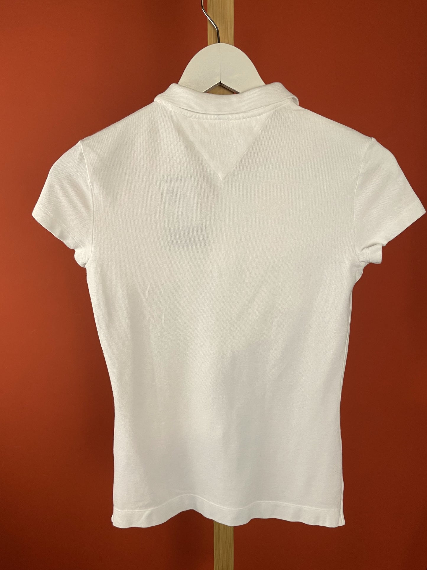 Γυναικεία Μπλούζα / T-Shirt TOMMY HILFIGER Polo Style σε Λευκό Χρώμα (XS)