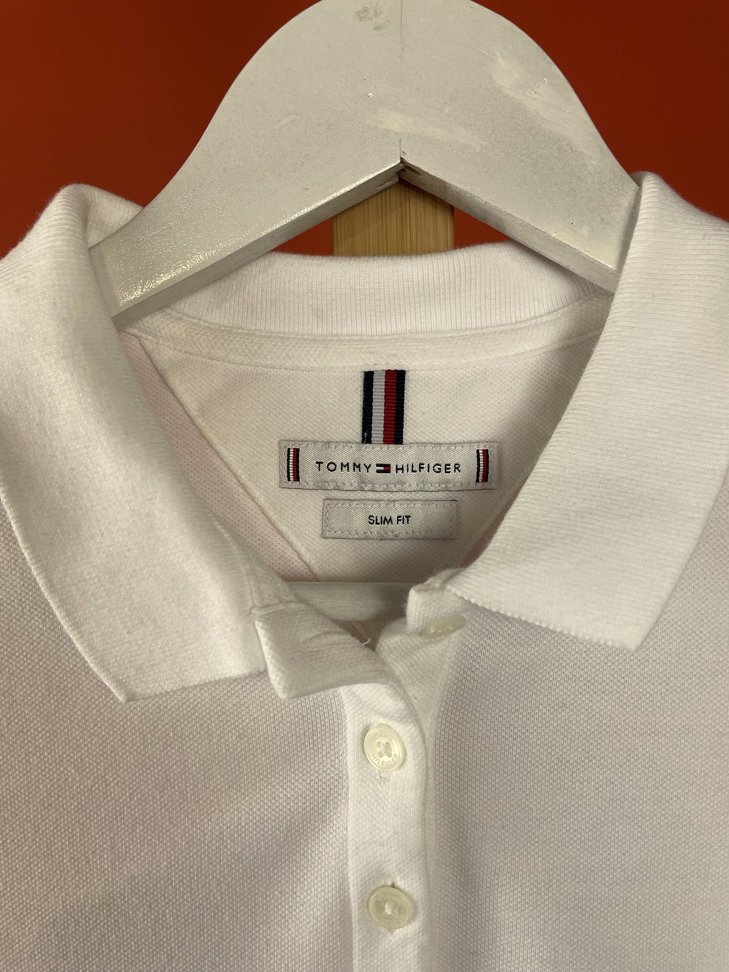 Γυναικεία Μπλούζα / T-Shirt TOMMY HILFIGER Polo Style σε Λευκό Χρώμα (XS)