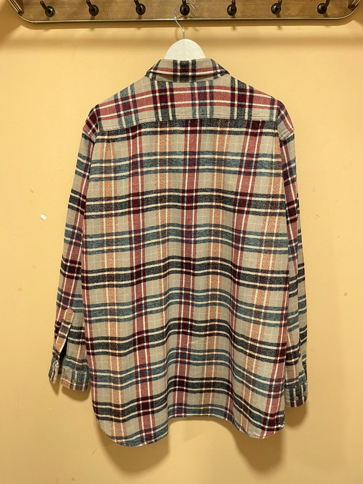 Χονδρό Ανδρικό Πουκάμισο / Flannel MARLBORO CLASSICS σε Nude χρώμα (2XL)