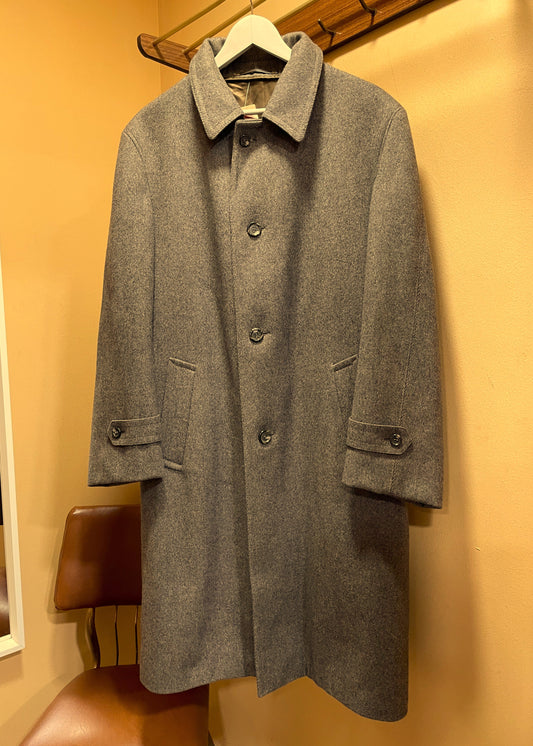 Vintage, Μάλλινο, Ανδρικό Παλτό MARLING Odermark Bondress στο χρώμα του Πούρου (Large)