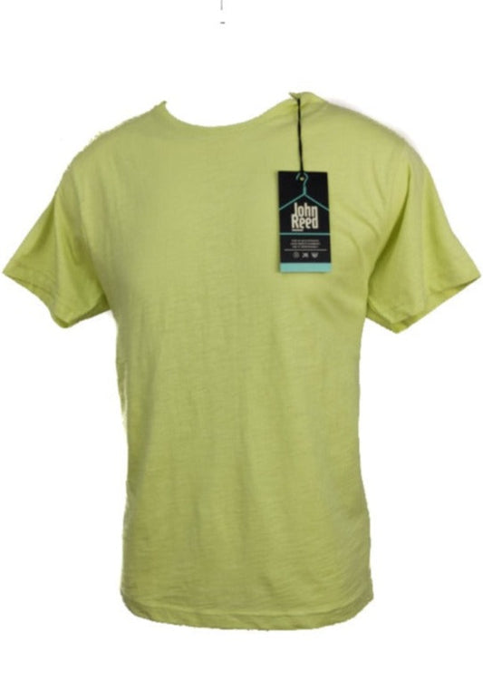 Stock Aνδρικό T-Shirt JOHN REED σε Lime Green