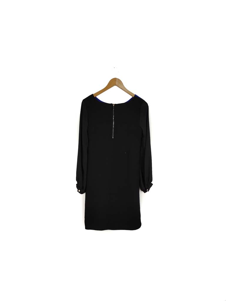 Midi Φόρεμα PRINCIPLES σε Μαύρο Χρώμα (S/M)