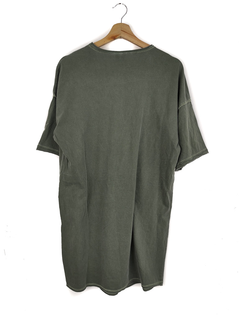 Aνδρική Mπλούζα - T-Shirt ASOS σε Χακί Χρώμα (S/M)