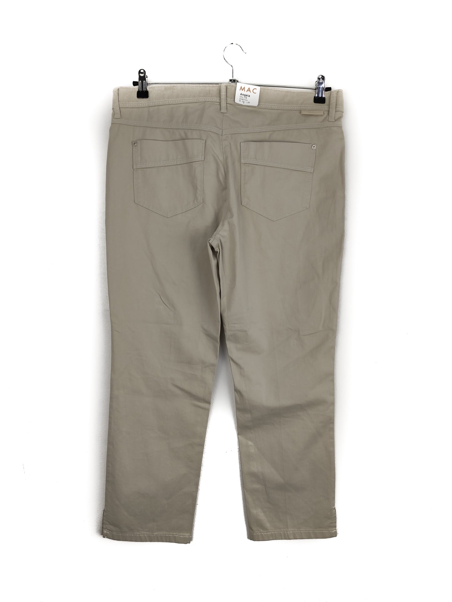 Stock Γυναικείο Παντελόνι Tζιν MAC σε Μπεζ Χρώμα (XL)