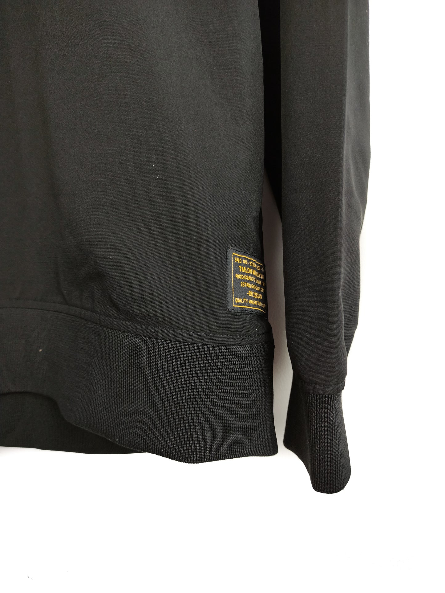 Oversized Ανδρική Φούτερ Μπλούζα TOPMAN σε Μαύρο Χρώμα (Medium)
