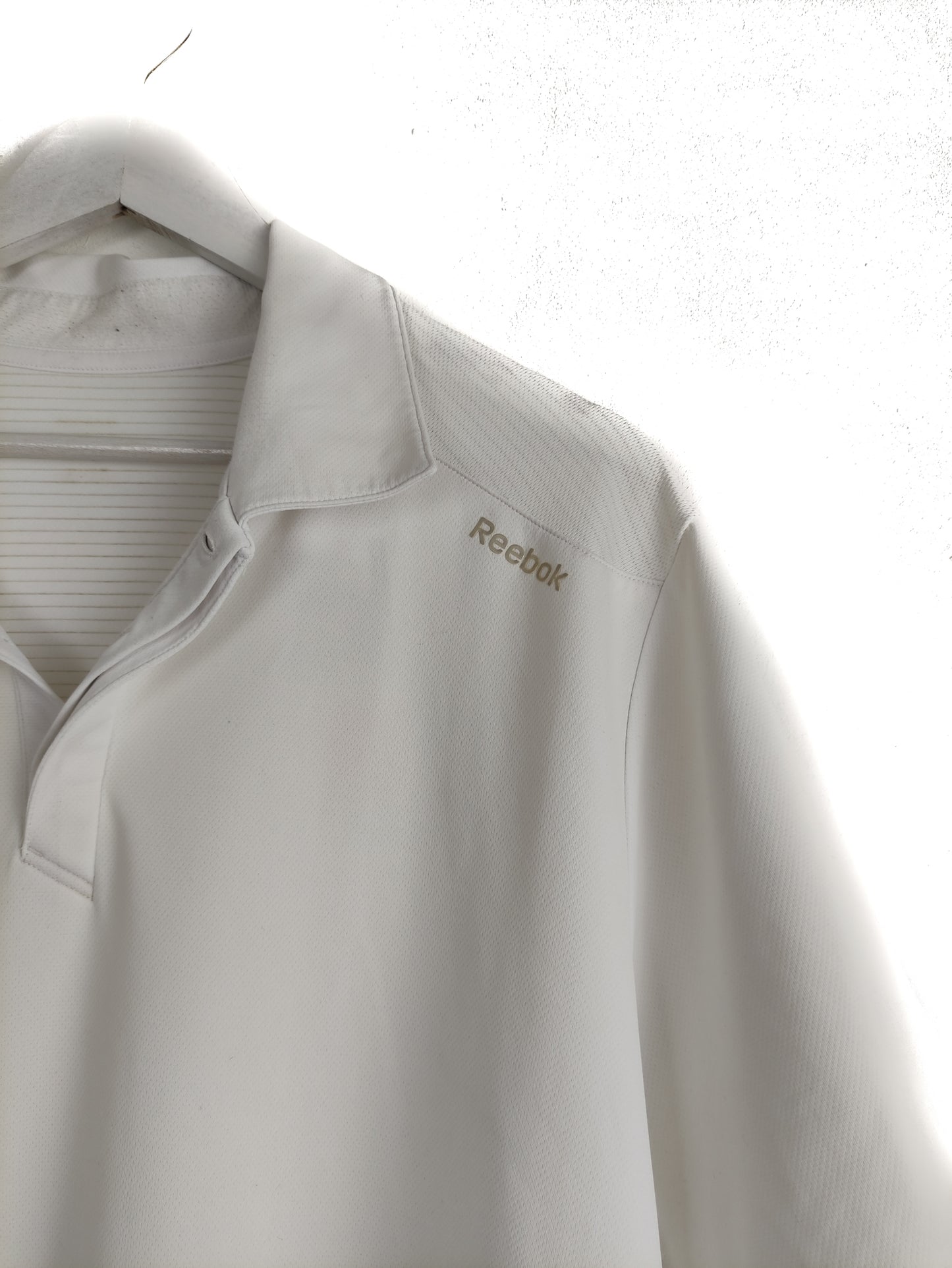 Aνδρική Αθλητική Mπλούζα - T-Shirt REEBOK σε Λευκό Χρώμα (XL)