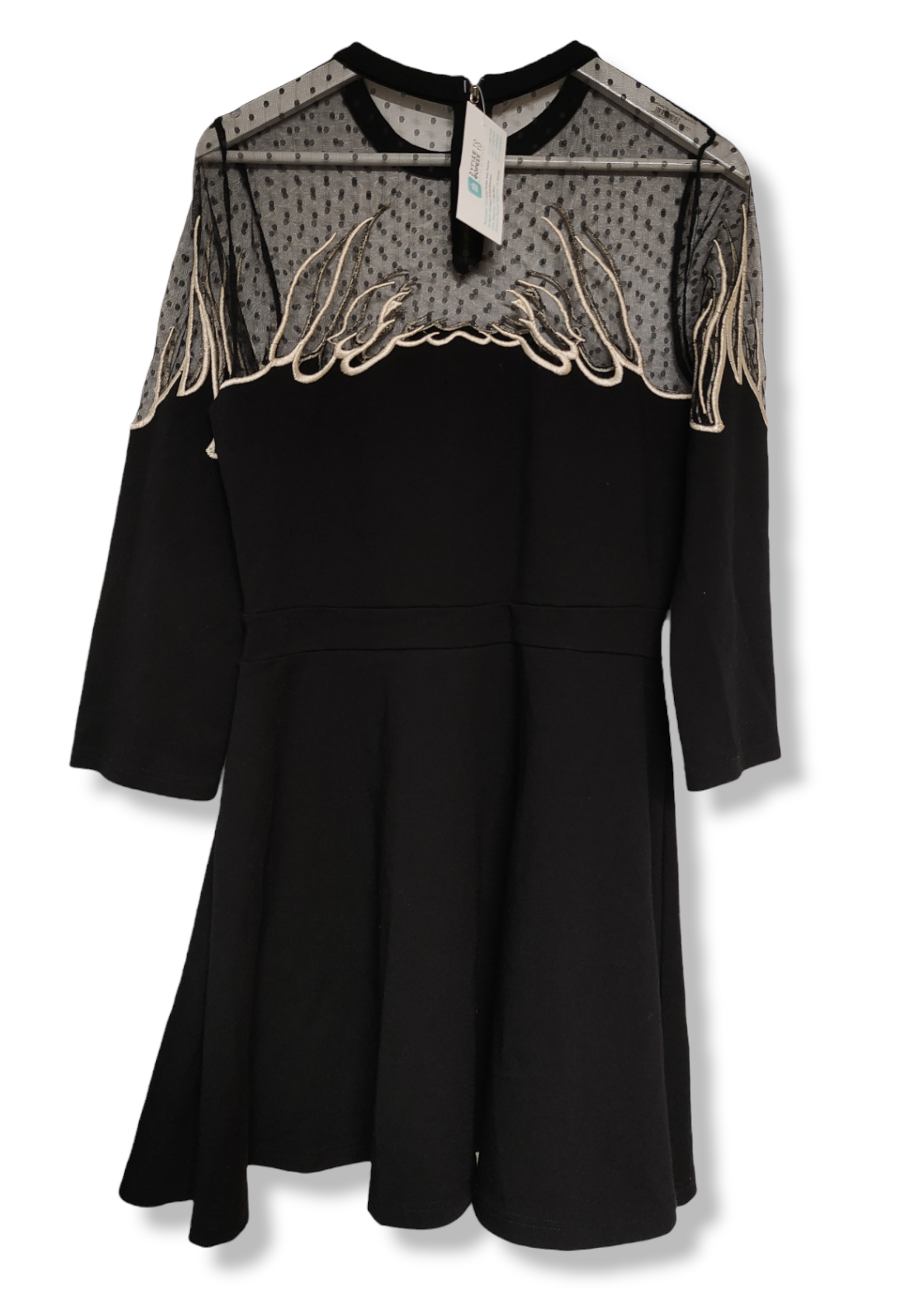 Mini, Ελαστικό φόρεμα MINUETO σε Μαύρο χρώμα (Large)