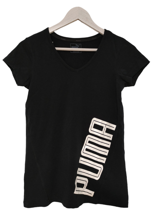 Γυναικεία Αθλητική Μπλούζα - T-Shirt PUMA σε Μαύρο Χρώμα (Small)