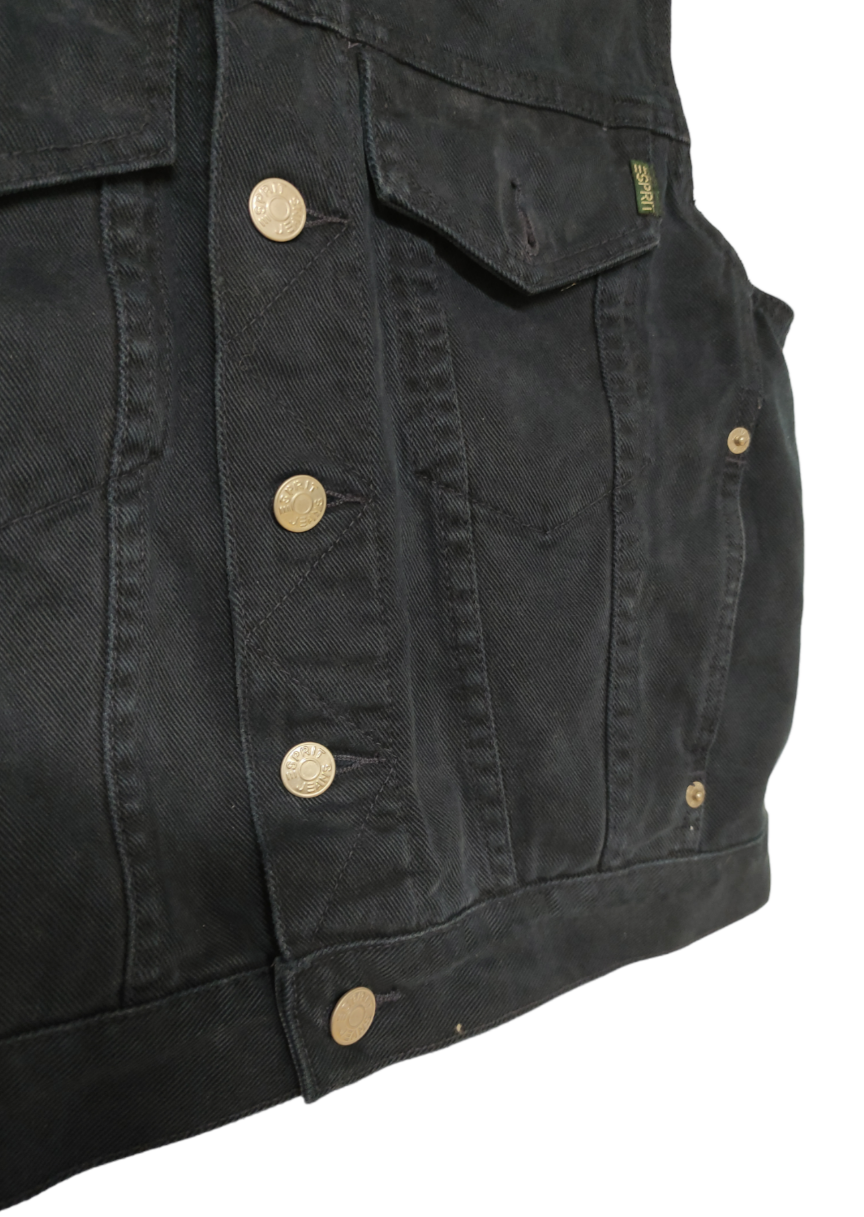 Branded, Γυναικείο Τζιν Αμάνικο Jacket σε Σκούρο Μπλε χρώμα (Small)