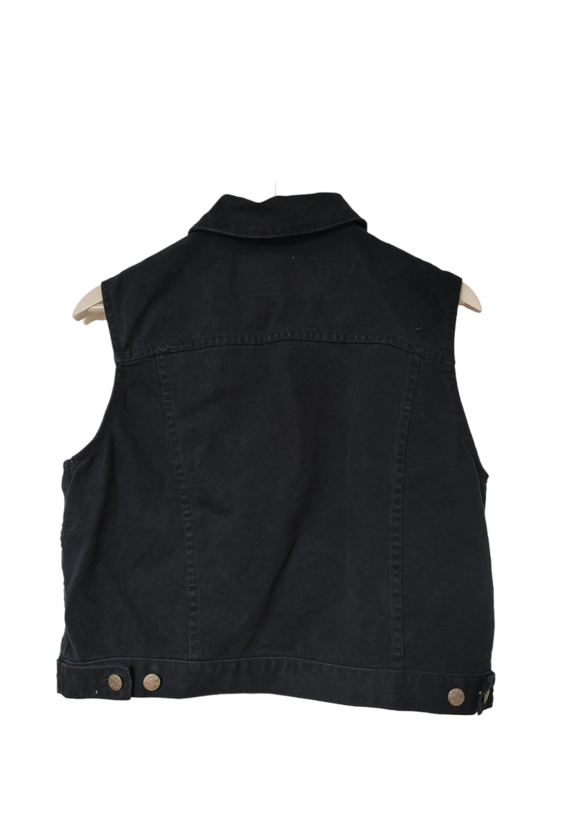 Branded, Γυναικείο Τζιν Αμάνικο Jacket σε Σκούρο Μπλε χρώμα (Small)