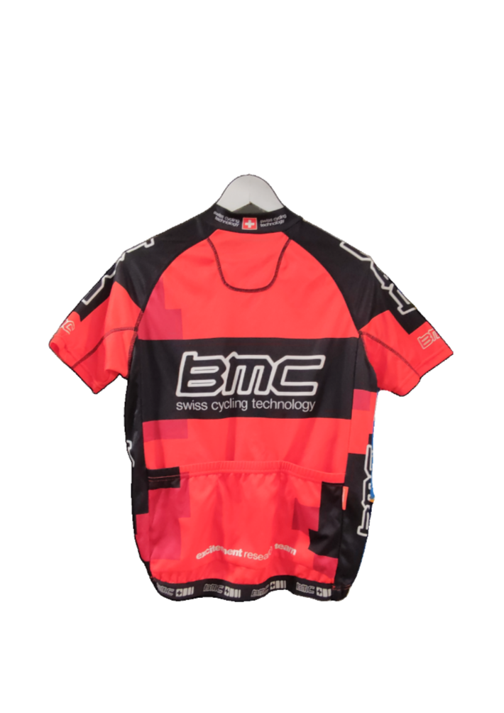 Γυναικεία Ποδηλατική Μπλούζα BMC σε Κόκκινο - Μαύρο Χρώμα (Medium)