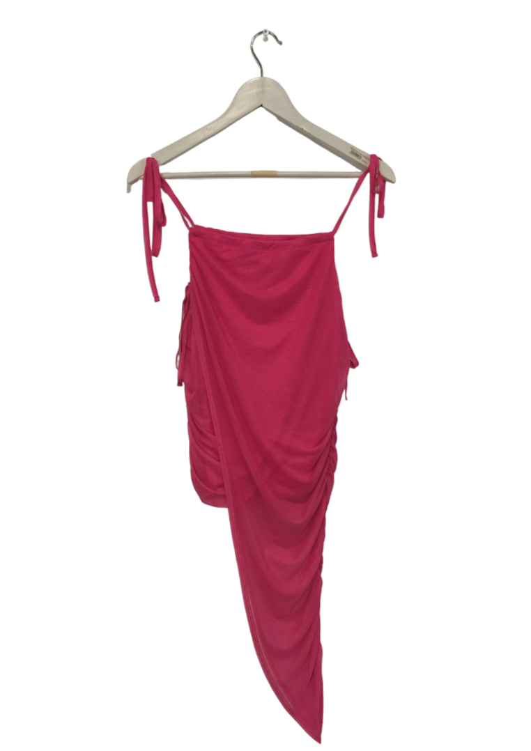 Stock Γυναικεία Μπλούζα MISSGUIEDED σε Έντονο Ροζ Χρώμα (Small)