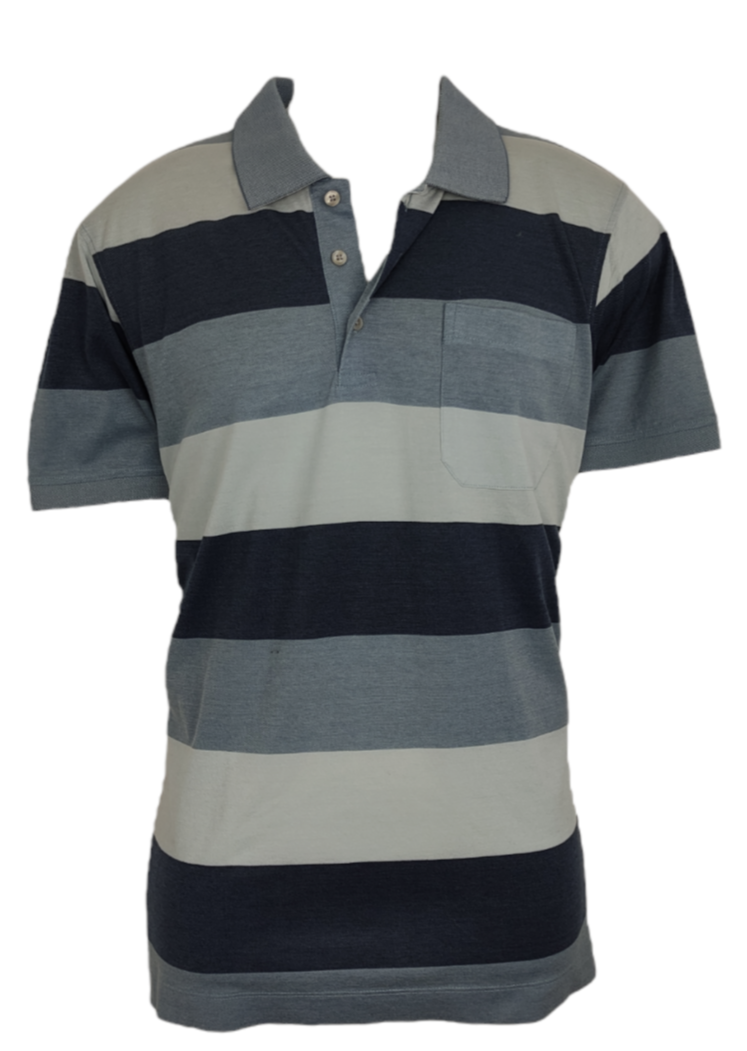 Ανδρική Ριγέ Μπλούζα T- Shirt PAUL KEHL 1881 σε Μπλε-Σιέλ χρώμα (XL)