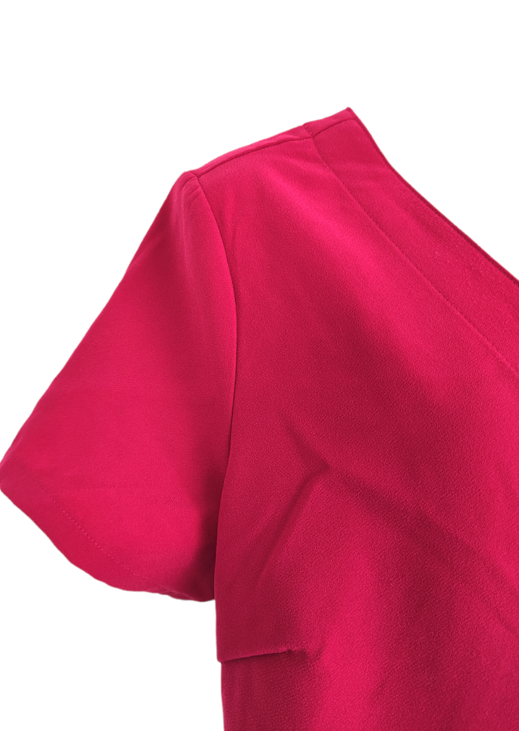 Midi Κοντομάνικο Φόρεμα NEXT σε Φούξια Χρώμα (Medium)